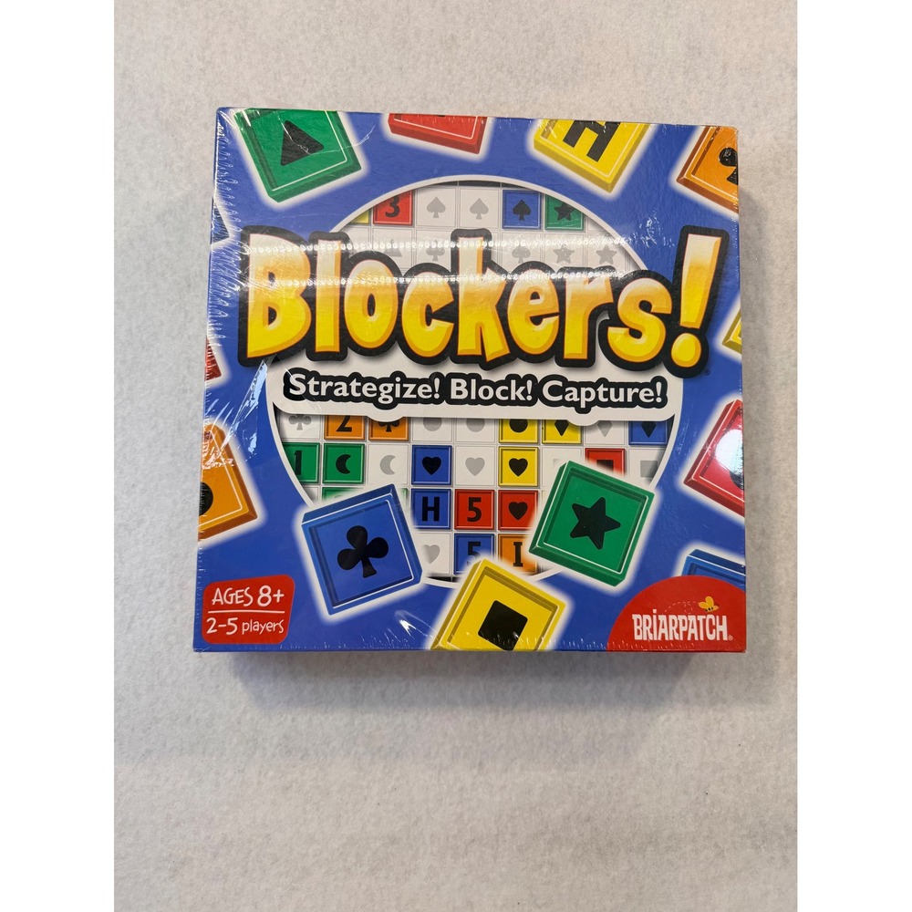 Briarpatch Blockers Strategy Board Game 2010 BP80101 2-5 Players Ages 8+ New